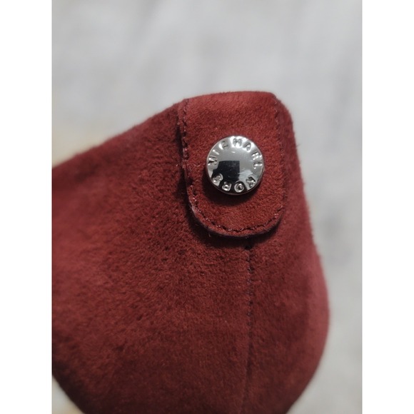 Michael Michael Kors Women's Burgundy Suede Pumps Heels Size 7 - Picture 9 of 12